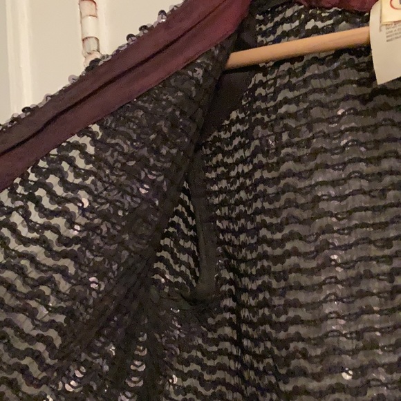 🌼HOST PICK🌼Vintage NWOT Bernshaw Sequin Jacket - Picture 4 of 9